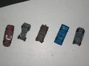 Lot of 5 Vintage Tootsie Toy Cars