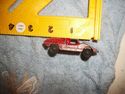 Red Fiat Abarth tootsietoy car