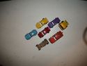 Vintage lot of 6 tootsietoy cars and 1 Lesney truc