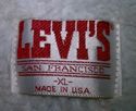 Levi's san francisco cherpa linend red tab denim t