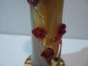 Red Orange Flower Vase