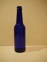 1953 Cobalt Blue Beer Bottle