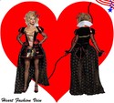 Deluxe Queen of Hearts Costume Adult Alice in Wond