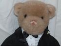 Gund Teddy Bear Groom Black Tie & tails! 12inches 