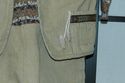 Blooz embroidered fisherman's vest w/matching romp