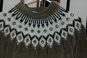 Fair Isle Christmas sweater w/ iridescent sequins-