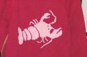 L.L. Bean hot pink pullover sweater w/ lobster! 4T