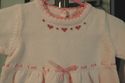 Dylan & Abby pink sweater dress embroidered w/ pin