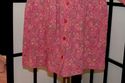 Lands End Pink cotton Paisley  print dress -6-12