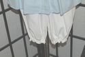 Peaches & Cream light blue micro-checked dress w/ 