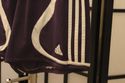  Adidas Navy blue and white girls shorts- Medium