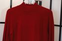 Talbots soft red mock turtle sweater - ladies smal