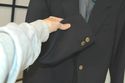 Jonathan Strong boys Navy blue 2 button blazer -bo
