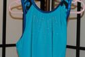 Dream light bright blue rhinestones racer back- gi