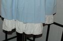 Cornelloki light blue corduroy dress w/ a petticoa