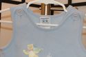 Kelly's kids light blue overalls embroidered cow j