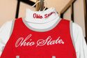 Ohio State Buckeye embroidered cheerleader uniform