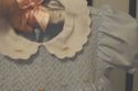 Petite Ami Hand Smocked Lt Blue Dress cotton blend