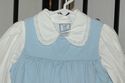 Cornelloki light blue corduroy dress w/ a petticoa