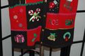 Awful Tacky Ugly Christmas embroidered sweater ves