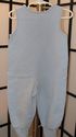 Kelly's kids light blue overalls embroidered cow j