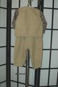 Blooz embroidered fisherman's vest w/matching romp