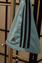  Adidas light blue shorts three striped embroidere