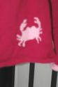 L.L. Bean hot pink pullover sweater w/ lobster! 4T