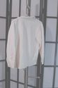 Aran style Ivory Irish fisherman 1/4 zip mock turt