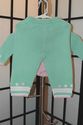  Hartstrings Pink and Green Sweater Set - 18 mos