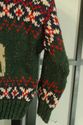 Kitestrings Nordic pullover sweater Green  Reindee