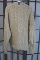 Northwest Territory Ivory Aran Fisherman Pullover 