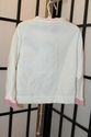 Lilly Pulitzer White Cotton Cardigan Sweater Pink 