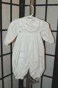 Royal Child pink & white hand smocked romper long 