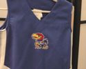  University of Kansas cheerleader uniform w/dress 