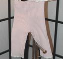 Piper and Posey Darling Pink and white Sweater Set