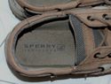 Bluefish Sperry Top Sider Lt Brown leather kids si