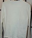 Liz Claiborne Ivory Embroidered Christmas wreath s
