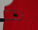 Kathryn Rebecca red corduroy  Scottie dog jumper d