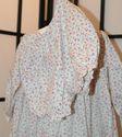   Beautiful embroidered hand smocked dress white w