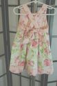 Hartstrings pink rose floral print dress -2T 