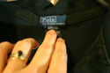 Rare! Ralph Lauren Polo Black & White large pony p