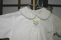 Simple White Boys Christening or Dedication gown w