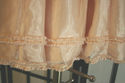 Light pink – peach sparkle organza dress flower 