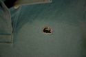 Lacoste Lt. turquois Crocodile polo shirt- size US