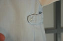  Petit Ami white & blue check romper white built-i
