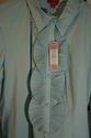 Talbots light blue pleated Blouse - size 6 New wit