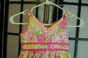 Lilly Pulitzer Lime Green & Pink  sundress GIRLS s