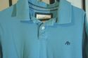 Aeropostale middle blue polo shirt w/  Navy- men's