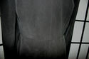 Due Per Due Charcoal Grey-Black 100% Silk-- Jacket